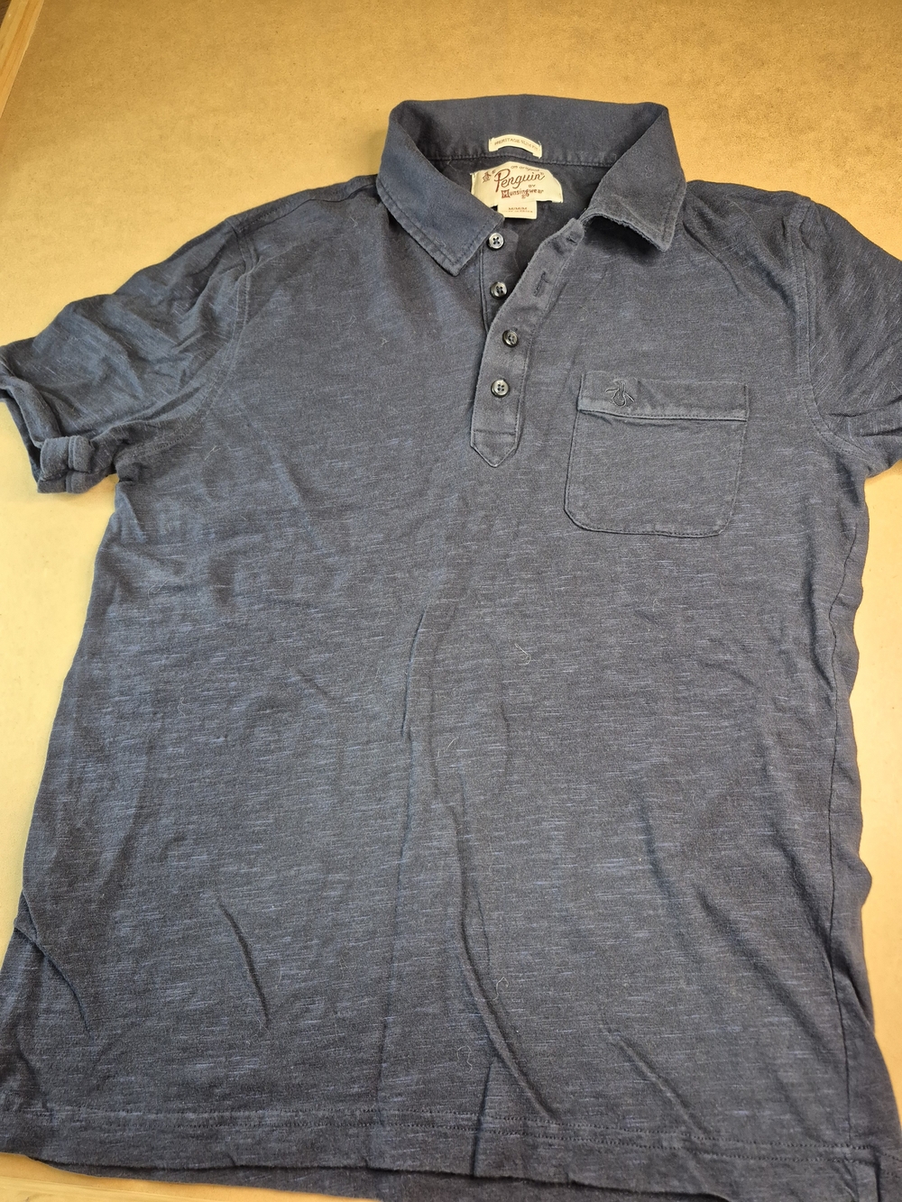 Original Penguin by Munsingwear Men's Navy Polo Shirt